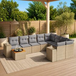 10-Piece Modular Garden Sofa Set Specifications