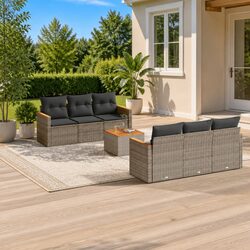 Specifications of 7-Piece Outdoor Garden Sofa Set