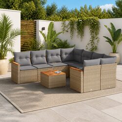 9 Piece Garden Sofa Set: Specifications and Details