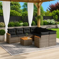 9 Piece Garden Sofa Set Specifications and Features