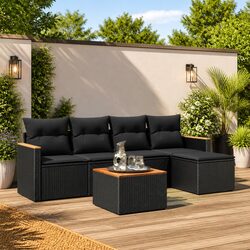 6-Piece Modular Garden Sofa Set Specifications and Features