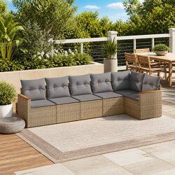 Specifications of 6 Piece Outdoor Garden Sofa Set