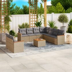 10-Piece Outdoor Garden Sofa Set - Specs Inside