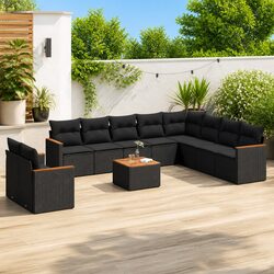 Specifications of the 11-Piece Outdoor Sofa Set with Storage
