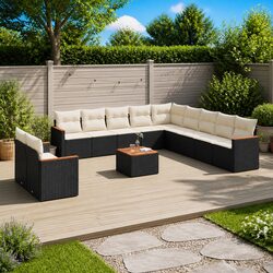 Specifications of 12-Piece Modular Outdoor Sofa Set