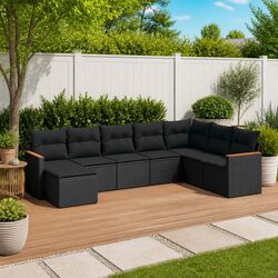 8-Piece Garden Sofa Set Specifications and Features