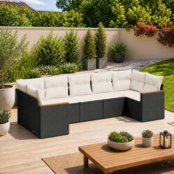 Specifications of the 7 Piece Outdoor Garden Sofa Set