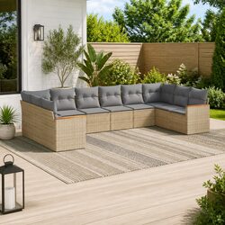 10 Piece Garden Sofa Set Dimensions and Features