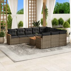 Specifications for 11-Piece Modular Garden Sofa Set