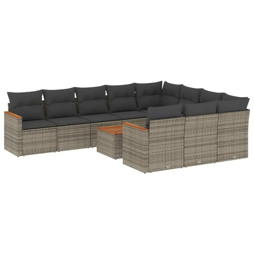 11-Piece Modular Garden Sofa Set
