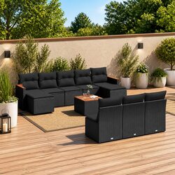 Specifications for 11 Piece Garden Sofa Set with Storage