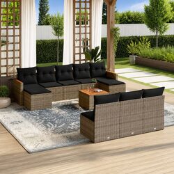 Specifications of 11 Piece Garden Sofa Set with Storage