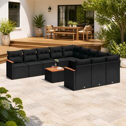 12-Piece Modular Garden Sofa Set: Specs and Details