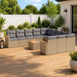 12-Piece Outdoor Sofa Set – Modular Design & Specifications