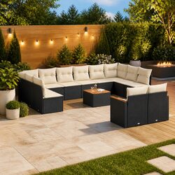 Detailed Specifications for 13-Piece Outdoor Sofa Set