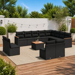 Garden Sofa Set 13-Piece Modular Furniture Specifications