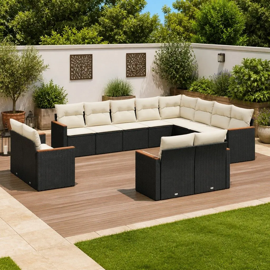 12 Piece Modular Garden Sofa Set