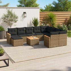 11-Piece Modular Garden Sofa Set Specifications