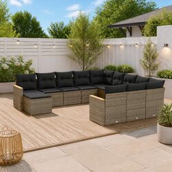 Specifications of the 12 Piece Modular Garden Sofa Set