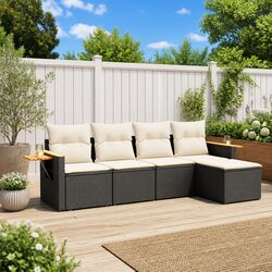 5 Piece Outdoor Garden Sofa Set: Specs & Details