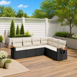 Garden Sofa Set: 6 Pieces of Quality Outdoor Furniture