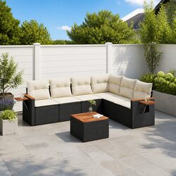 7 Piece Garden Sofa Set Dimensions and Features