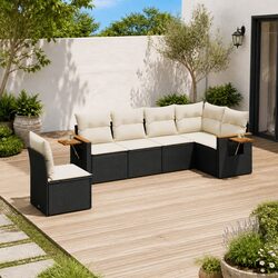 Specifications of 6 Piece Garden Sofa Set with Storage