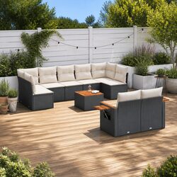 10-Piece Garden Sofa Set - Specifications and Features