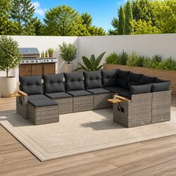 10-Piece Modular Garden Sofa Set Specifications