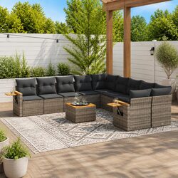 Specifications of 11 Piece Modular Garden Sofa Set