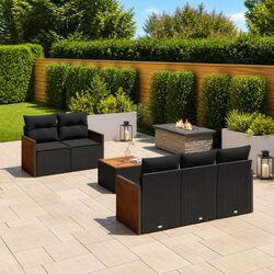 6-Piece Modular Garden Sofa Set Specifications