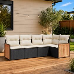 5 Piece Modular Garden Sofa Set Specifications and Details