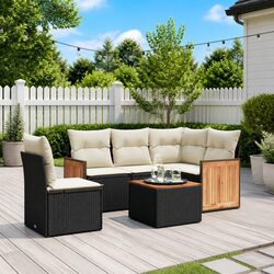 Specifications of the 6 Piece Outdoor Modular Garden Sofa Set