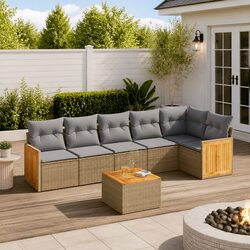 Specifications of 7-Piece Outdoor Garden Sofa Set