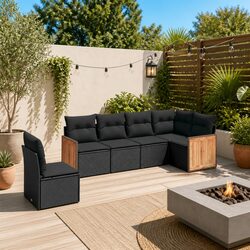 6-Piece Modular Outdoor Sofa Set Specifications