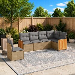 6-Piece Modular Garden Sofa Set Specifications