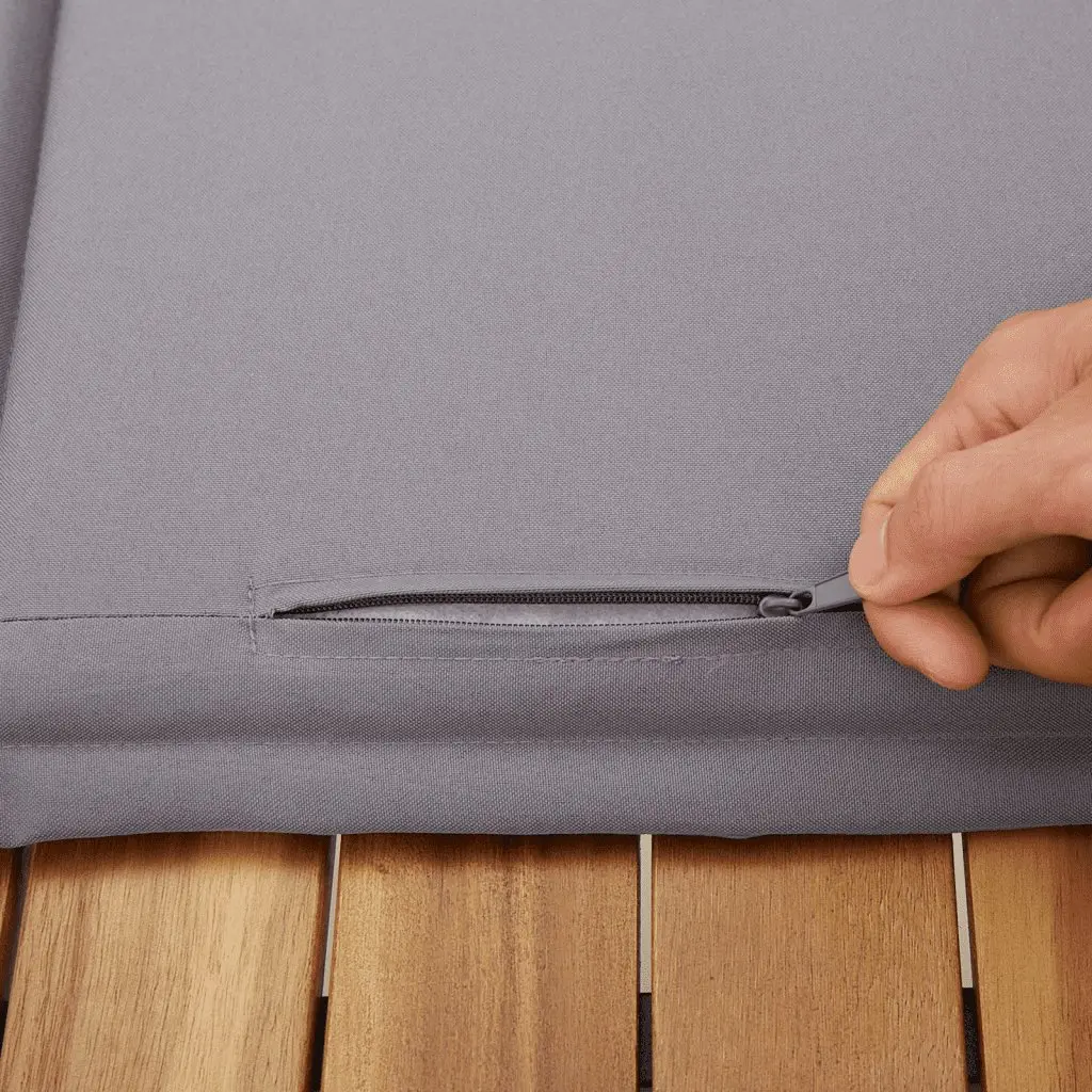 7 Piece Garden Sofa Set Outdoor Furniture Beige Poly Rattan with Cushions