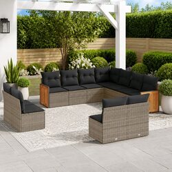 Detailed Specifications for 11 Piece Garden Sofa Set
