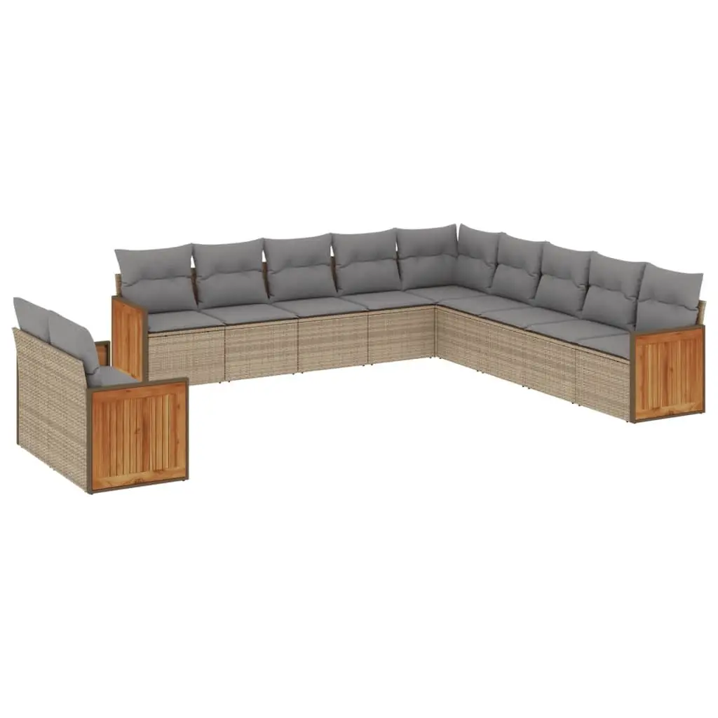 11-Piece Modular Outdoor Sofa Set