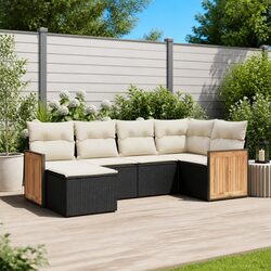 Specifications of the 6-Piece Modular Garden Sofa Set