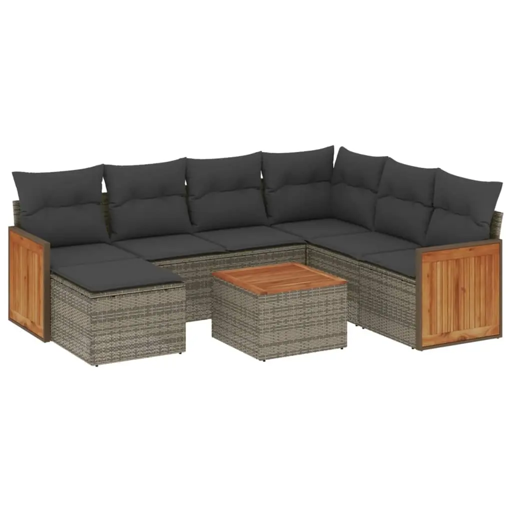 8-Piece Modular Garden Sofa Set