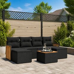 Detailed Specs: 7-Piece Modular Outdoor Sofa Set