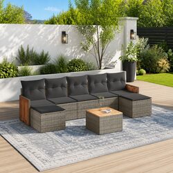 8 Piece Garden Sofa Set Specifications and Features