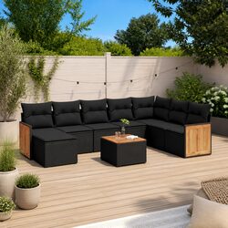 9 Piece Garden Sofa Set: Specs and Features Overview