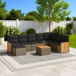 Specifications of 9 Piece Outdoor Garden Sofa Set