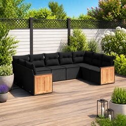9-Piece Modular Garden Sofa Set Specifications and Features