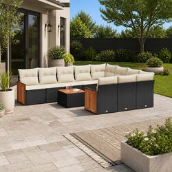 Specifications of 11 Piece Garden Sofa Set with Storage