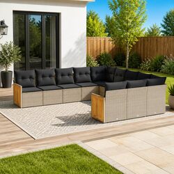 Garden Sofa Set 11 Piece - Specifications and Details