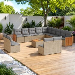 Specifications for 14-Piece Outdoor Modular Sofa Set