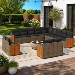 13-Piece Modular Garden Sofa Set Specifications